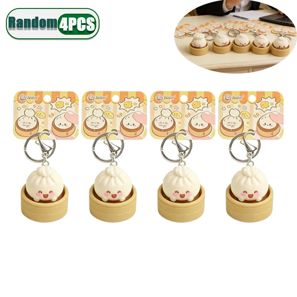 Dumpling Clicker Keychain š„