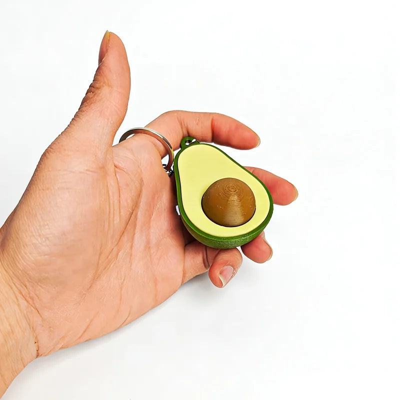 Avocado Clicker Keychain 🥑