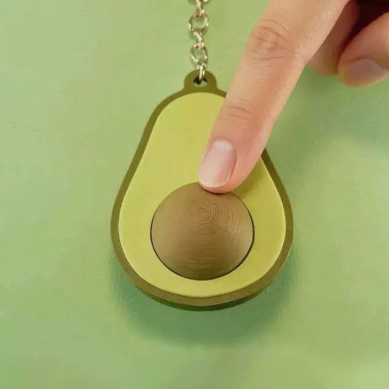 Avocado Clicker Keychain 🥑