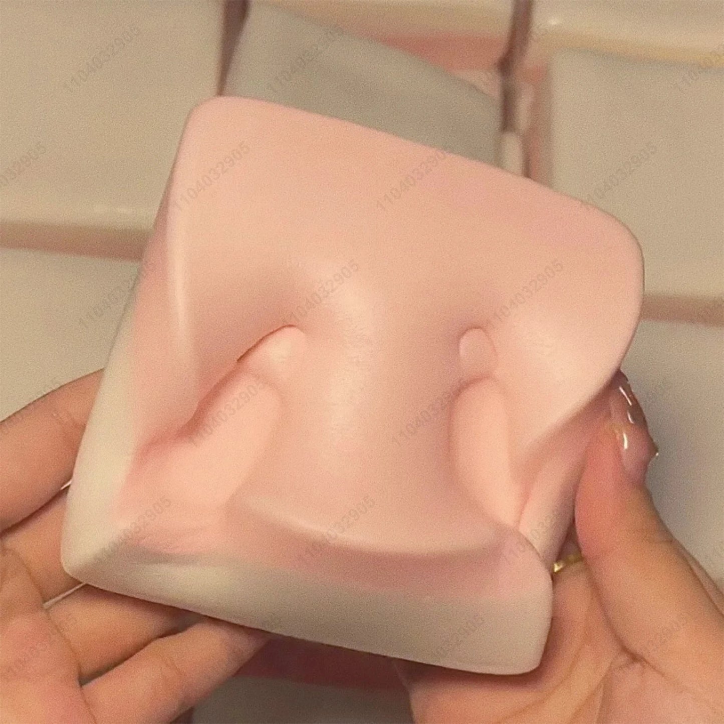 Double-Sided Sticky Rice Cake Squishy 🍰 (Slow Rise)