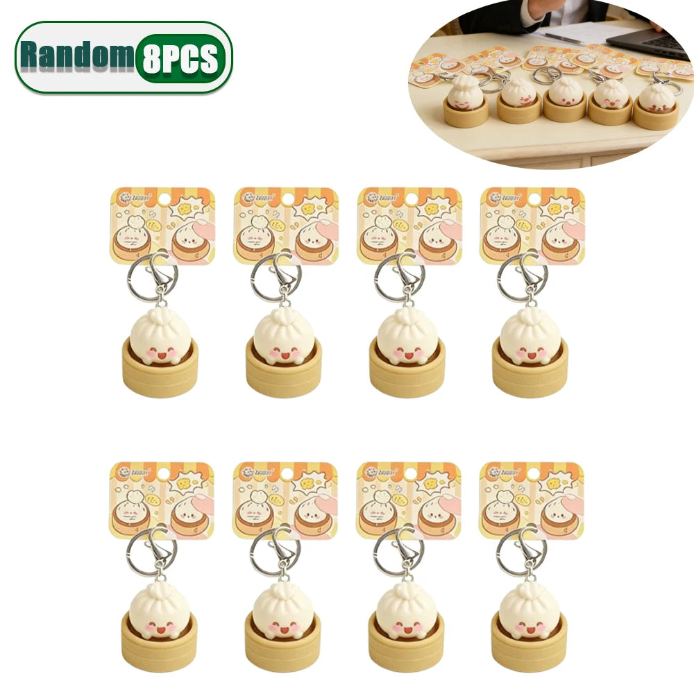 Dumpling Clicker Keychain 🥟