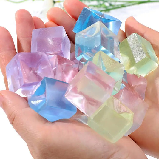 Mini Ice Cube Jelly Squishy Pack 🧊