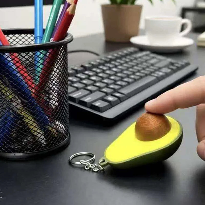Avocado Clicker Keychain 🥑