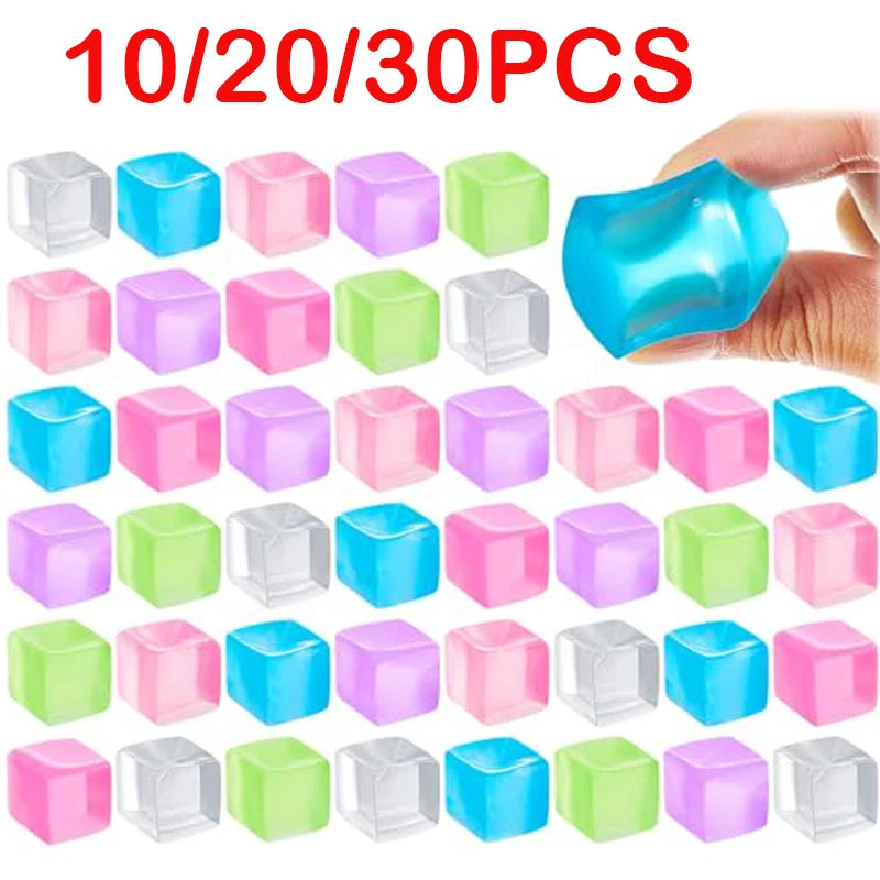 Mini Ice Cube Jelly Squishy Pack 🧊