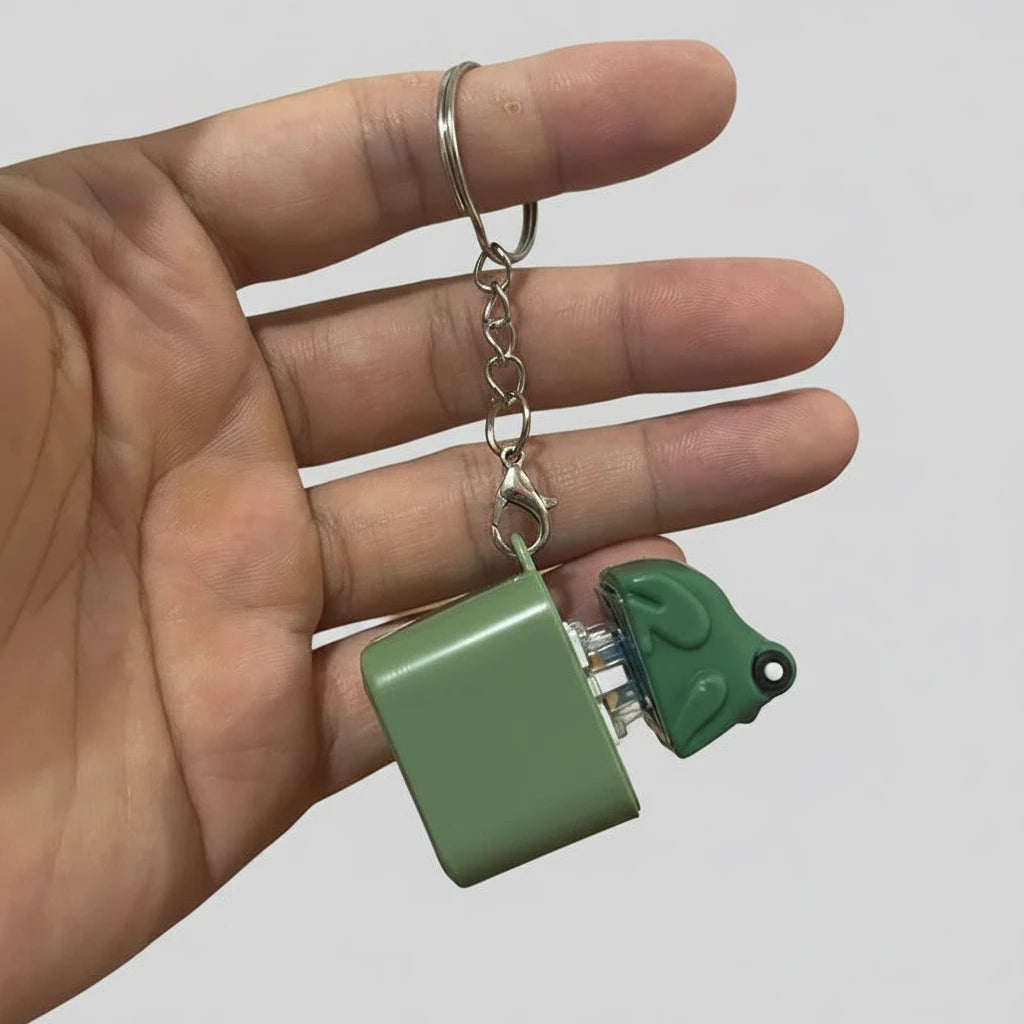 Frog "Ribbit" Clicker Keychain 🐸