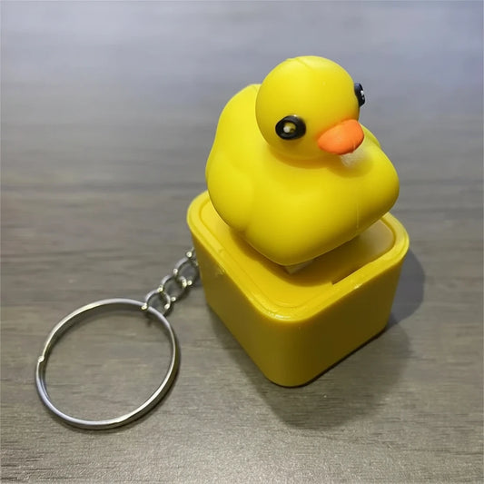 Duck "Quack" Clicker Keychain 🐤