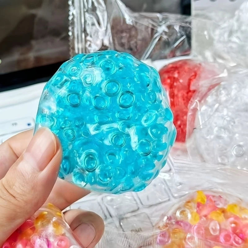 Crunchy Ice Bead Squishy Ball 🧊