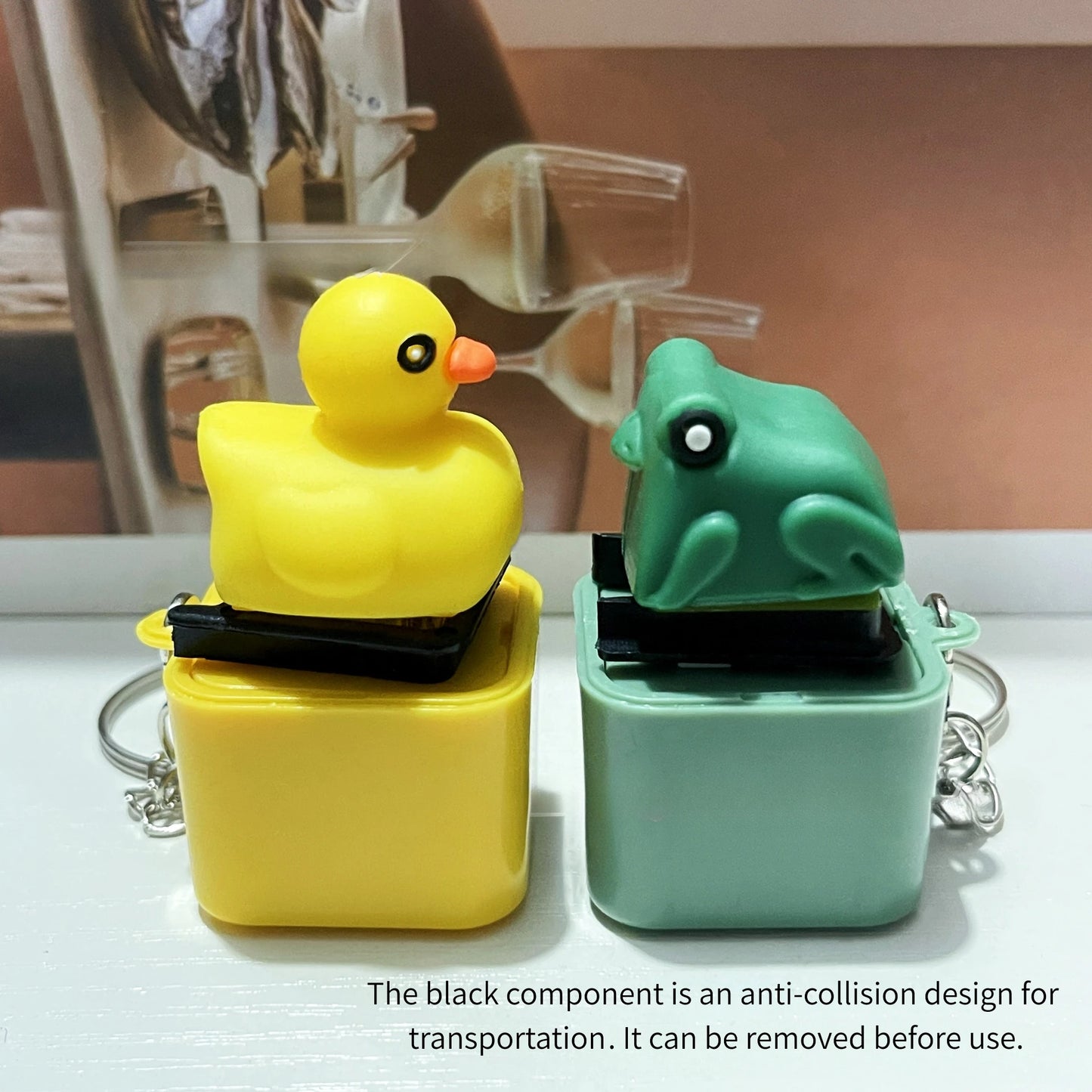 Duck "Quack" Clicker Keychain 🐤